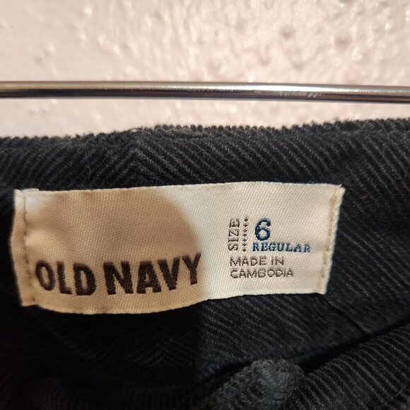 Vintage Inspired Black Corduroy Boot Leg Pants Size 6 (NWT) - Picture 7 of 11